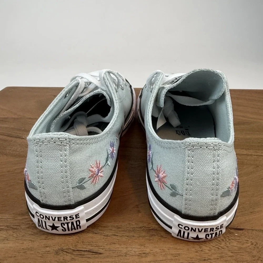 New Big Kids Converse Chuck Taylor All Star You‎ Dew You Floral Sneaker Sz 3 Y